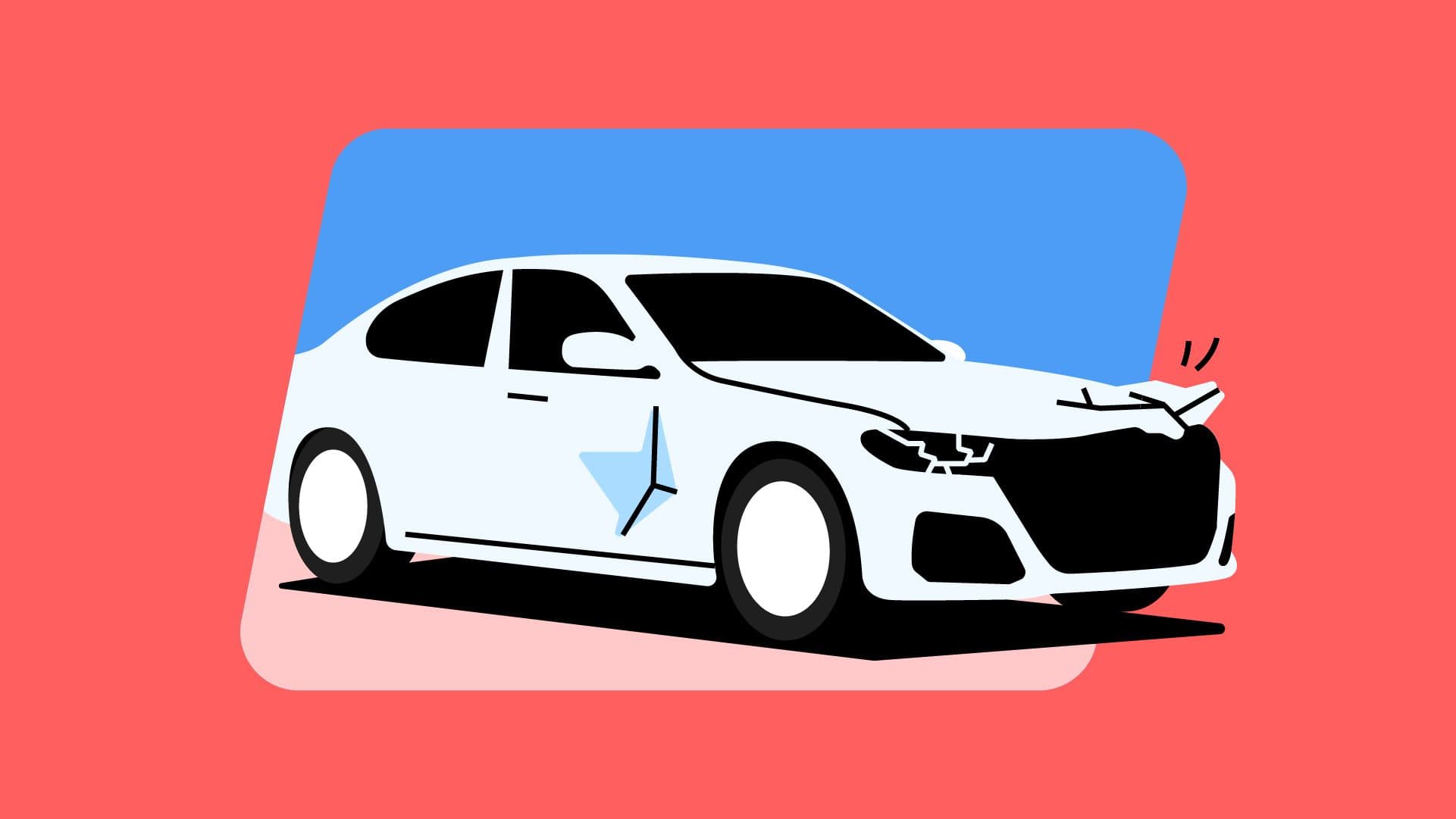 Oplysninger om de mest og mindst beskadigede biler i Europa