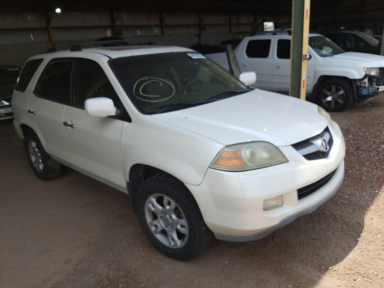 main view of 2HNYD18604H560215 Acura MDX 2004