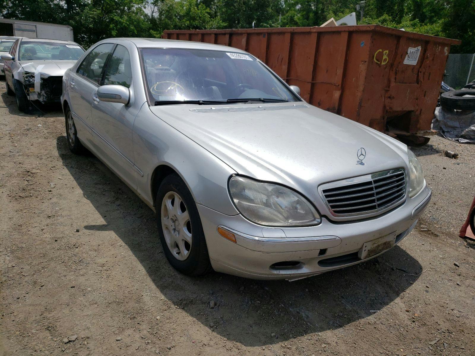 main view of WDBNG75J61A164987 Mercedes-Benz S-Class 2001