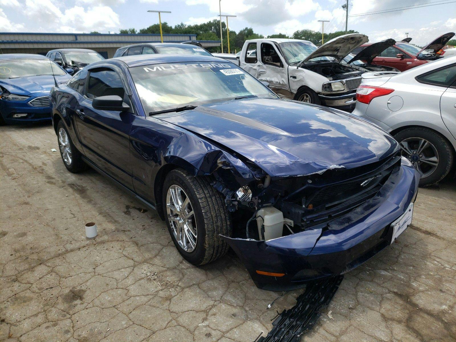 main view of 1ZVBP8AN1A5179910 Ford Mustang 2010