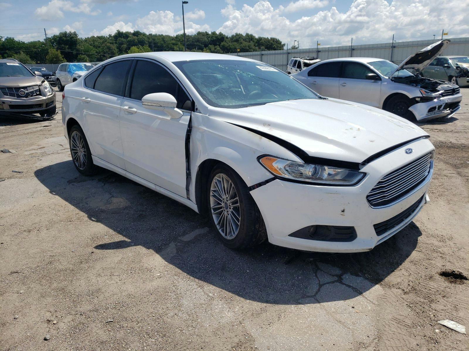 main view of 3FA6P0H97ER242614 Ford Fusion 2014