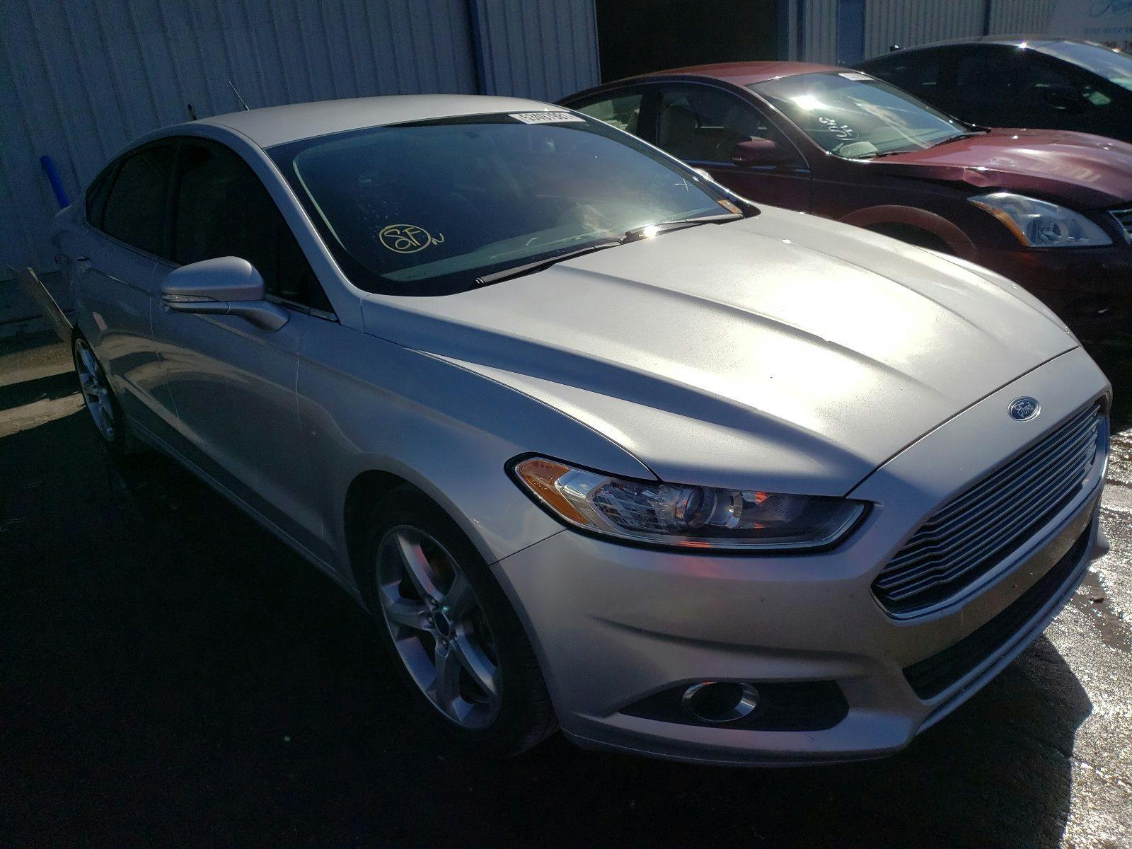 main view of 3FA6P0HD1ER182608 Ford Fusion 2014