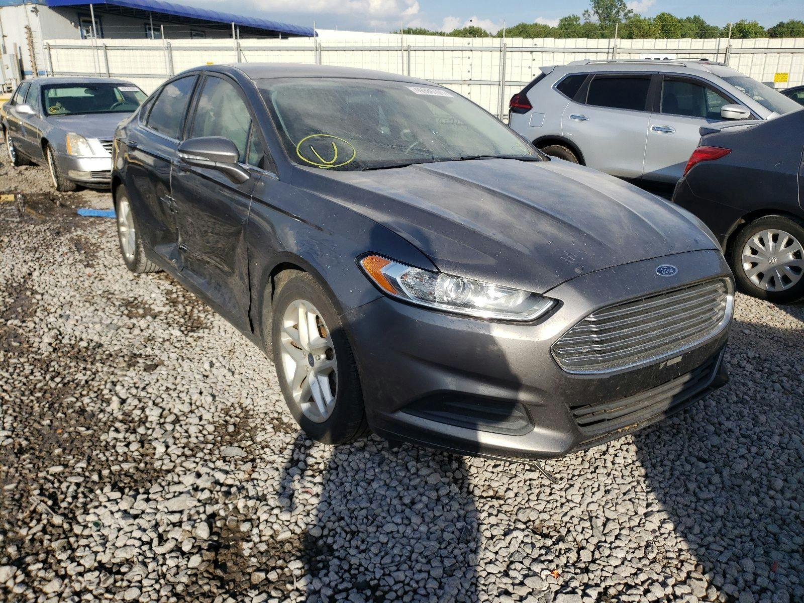 main view of 3FA6P0H75ER333329 Ford Fusion 2014
