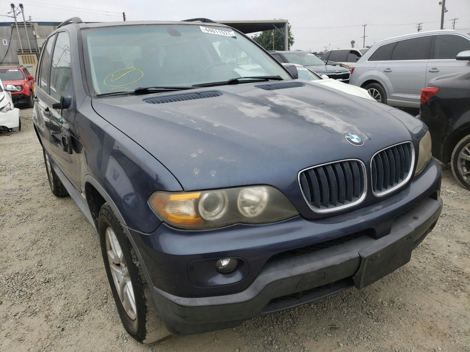 main view of 5UXFA13595LY02216 BMW X Series 2005