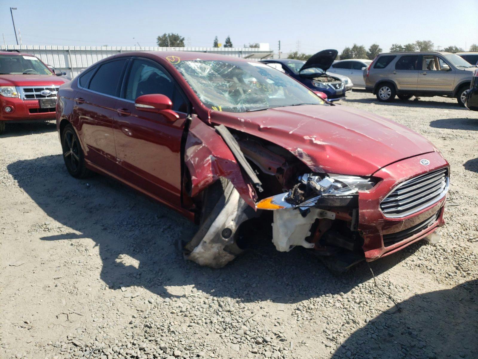 main view of 3FA6P0H70GR225901 Ford Fusion 2016