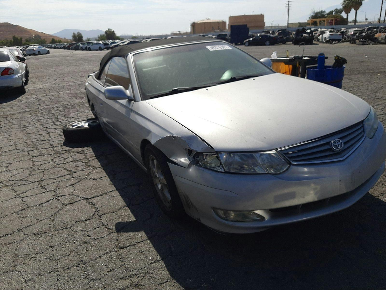 main view of 2T1FF28P32C597451 Toyota Camry 2002