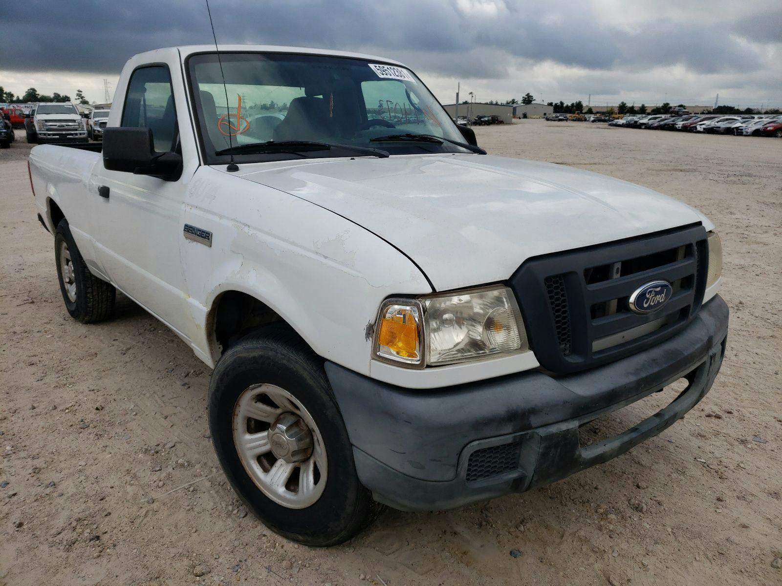 main view of 1FTYR10D87PA72874 Ford Ranger 2007