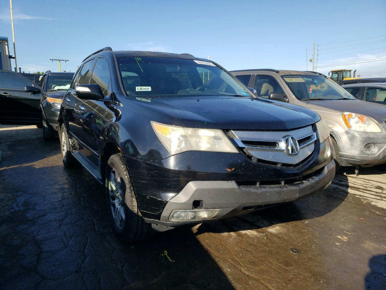 main view of 2HNYD28378H537869 Acura MDX 2008