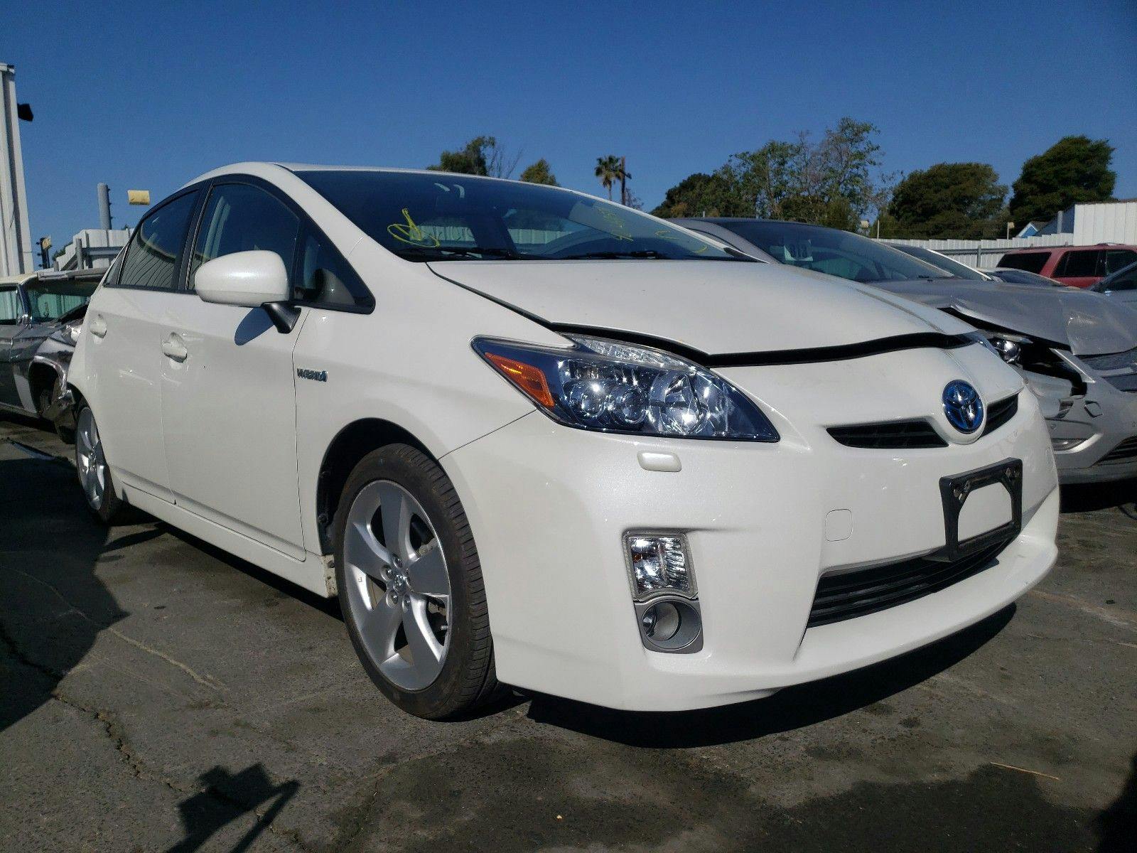 main view of JTDKN3DU5A0045445 Toyota Prius 2010