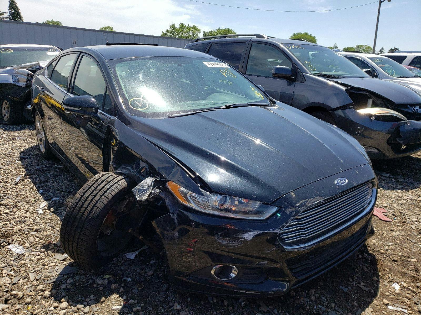 main view of 3FA6P0H70ER345324 Ford Fusion 2014