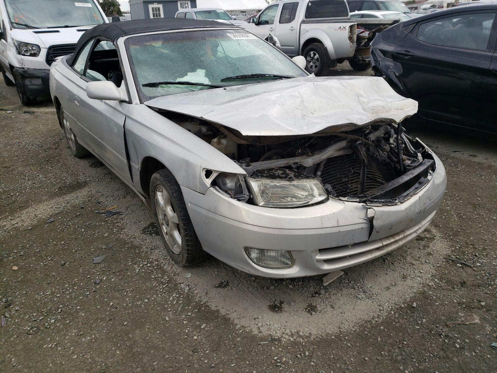 main view of 2T1FF28P51C506419 Toyota Camry 2001