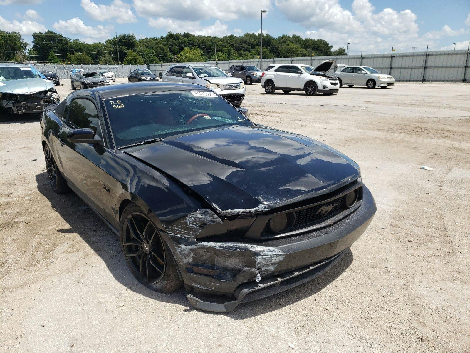 main view of 1ZVBP8CH0A5112948 Ford Mustang 2010