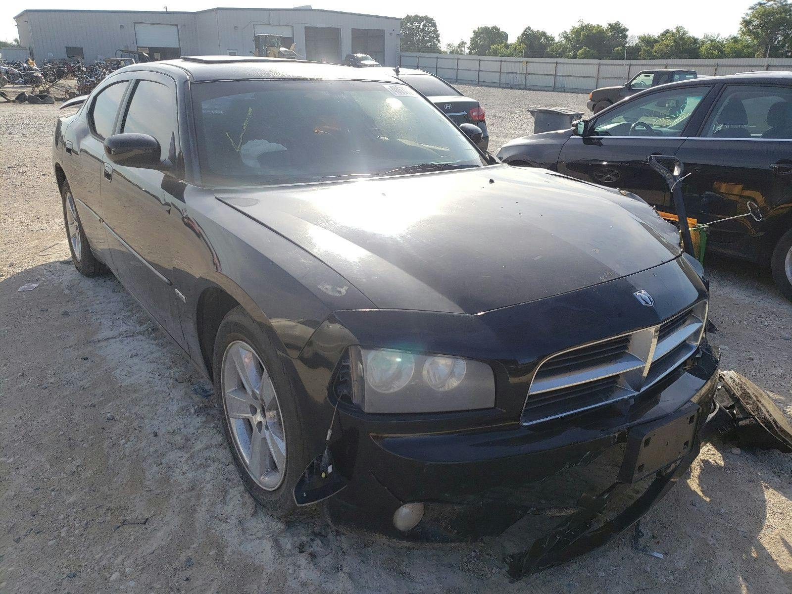 main view of 2B3CA5CT2AH125190 Dodge Charger 2010