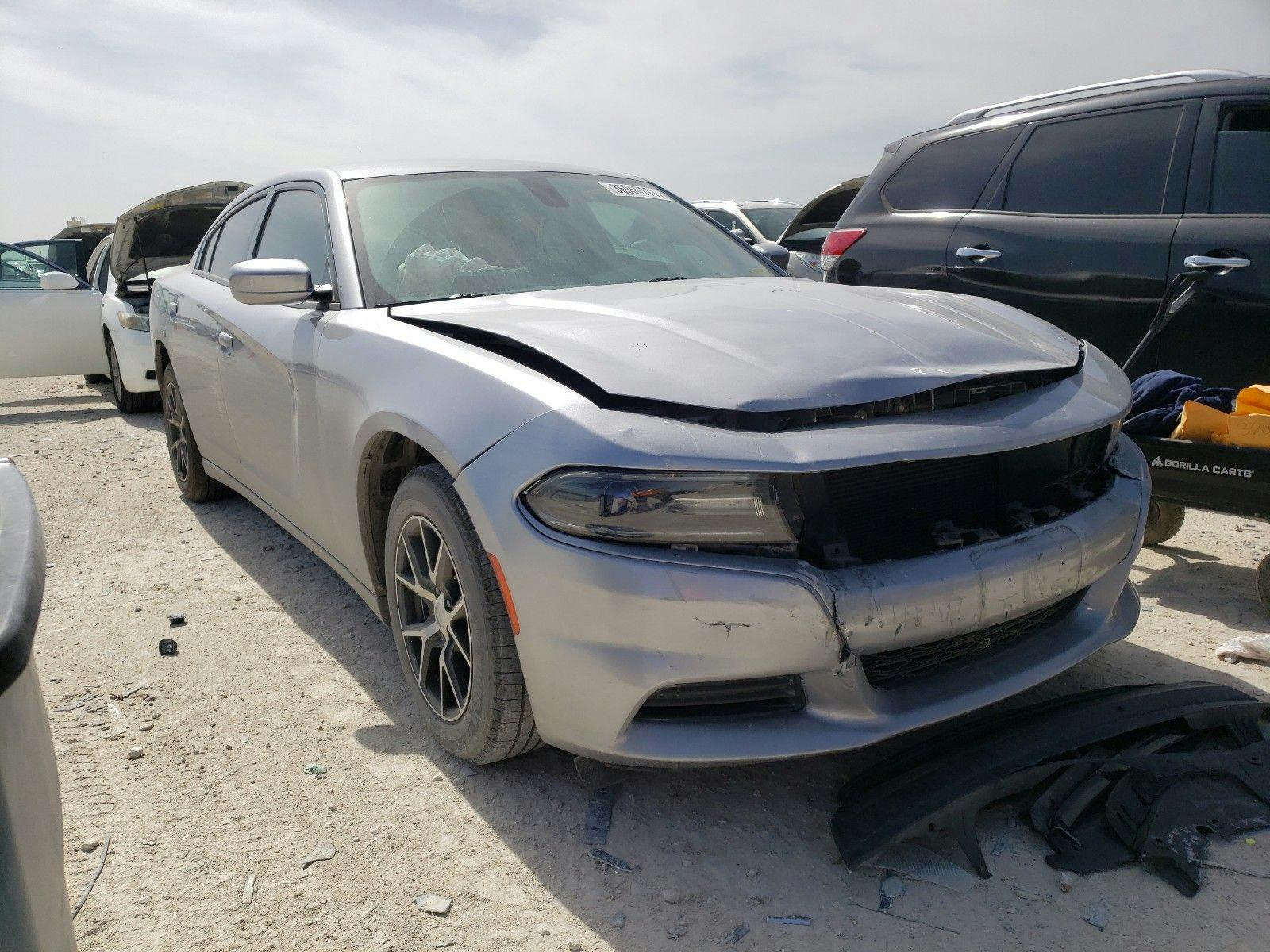 main view of 2C3CDXBGXGH109452 Dodge Charger 2016