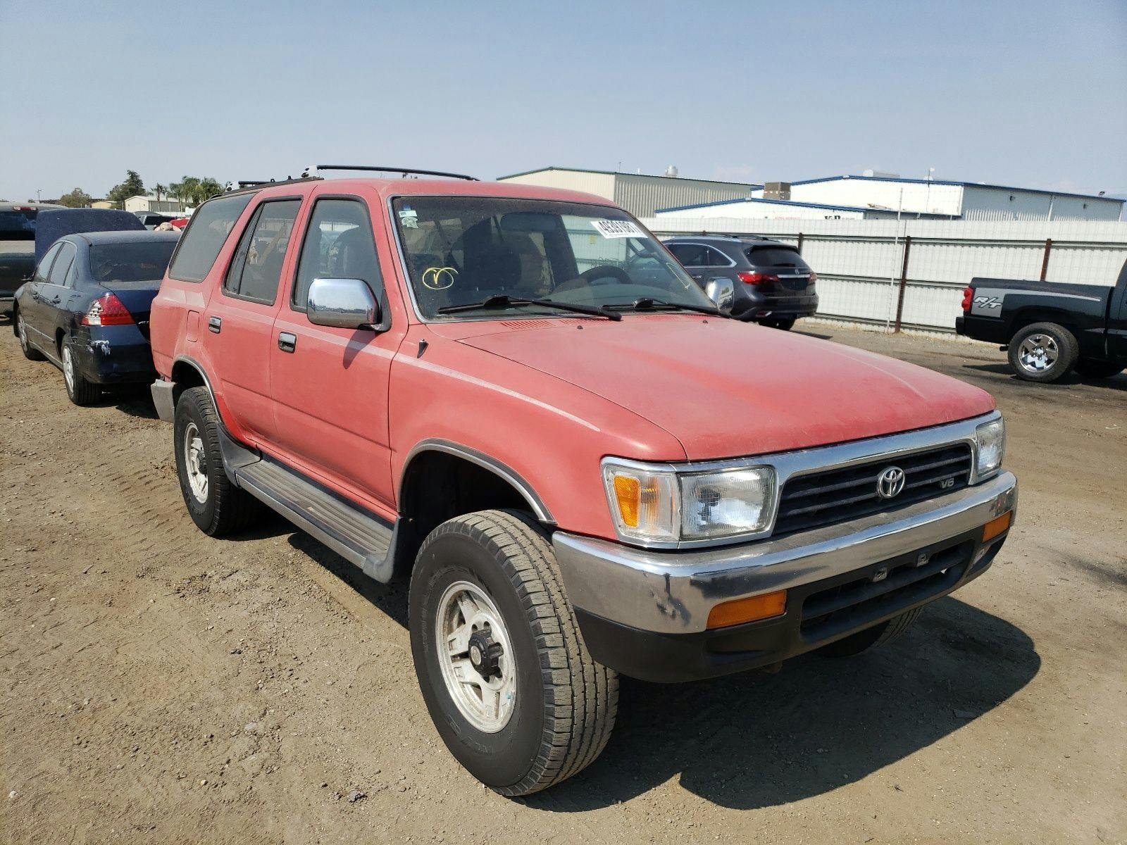 main view of JT3VN39W6R0168906 Toyota 4Runner 1994
